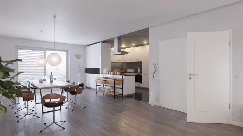 HÖRMANN Doppelflügeltür Montana 1 Weißlack ClassicLine Mit Zarge 2 HÖRMANN Doppelflügeltür Montana 1 Weißlack ClassicLine Mit Zarge - Image 2