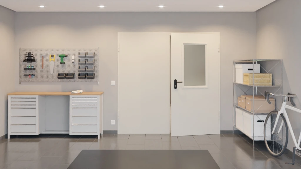 HÖRMANN Innentür-Set Stahl Mehrzwecktür D65-2 OD Mit Lichtausschnitt LA-B2 Im Gehflügel Inkl. Eckzarge 2 HÖRMANN Innentür-Set Stahl Mehrzwecktür D65-2 OD Mit Lichtausschnitt LA-B2 Im Gehflügel Inkl. Eckzarge - Image 2