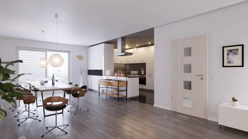 HÖRMANN Innentür Gebürstete Salzeiche Duradecor ProLine Mit Lichtausschnitt LA 14 2 HÖRMANN Innentür Gebürstete Salzeiche Duradecor ProLine Mit Lichtausschnitt LA 14 - Image 2