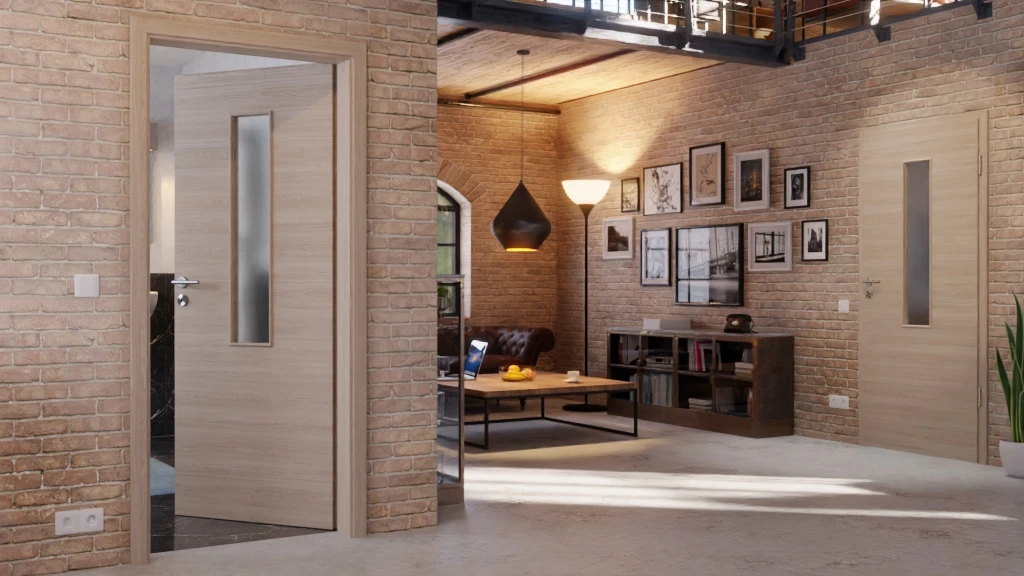 HÖRMANN Innentür Graueiche Quer Duradecor ProLine Mit Lichtausschnitt LA 4 Mittig 2 HÖRMANN Innentür Graueiche Quer Duradecor ProLine Mit Lichtausschnitt LA 4 Mittig - Image 2