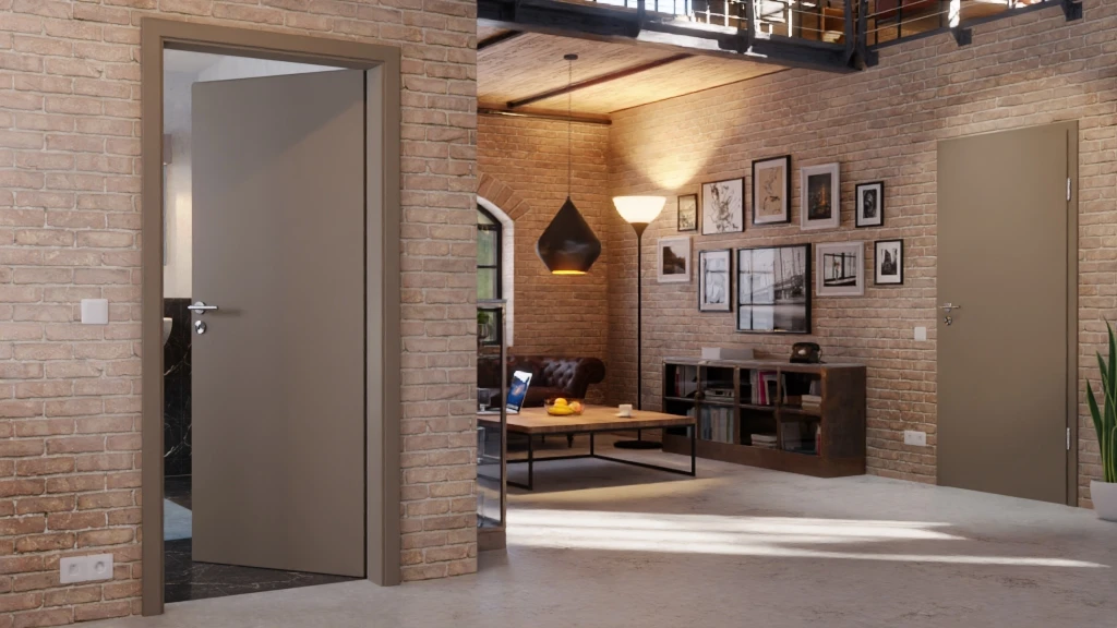 HÖRMANN Innentür Taupe RAL 7048 Mattlack ProLine 2 HÖRMANN Innentür Taupe RAL 7048 Mattlack ProLine - Image 2