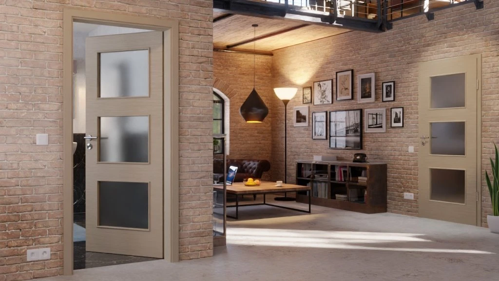 HÖRMANN Innentür Schiefer Taupe Duradecor Proline Concepto Mit Lichtausschnitt LA 11 2 HÖRMANN Innentür Schiefer Taupe Duradecor Proline Concepto Mit Lichtausschnitt LA 11 - Image 2