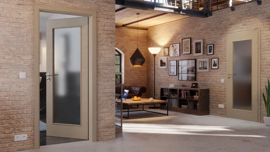 HÖRMANN Innentür Schiefer Taupe Duradecor Proline Concepto Mit Lichtausschnitt LA 8 2 HÖRMANN Innentür Schiefer Taupe Duradecor Proline Concepto Mit Lichtausschnitt LA 8 - Image 2