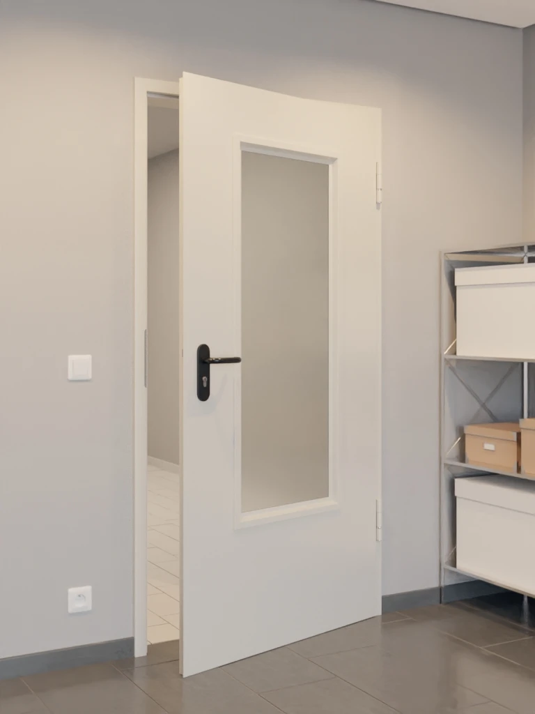 HÖRMANN Innentür-Set Stahl Mehrzwecktür D65-1 OD Mit Lichtausschnitt LA-B3 Inkl. Zarge DryFix 3 HÖRMANN Innentür-Set Stahl Mehrzwecktür D65-1 OD Mit Lichtausschnitt LA-B3 Inkl. Zarge DryFix - Image 3