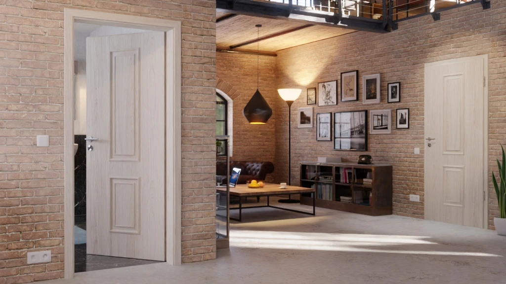 HÖRMANN Innentür Georgia 5 Gebürstete Salzeiche Duradecor ClassicLine 2 HÖRMANN Innentür Georgia 5 Gebürstete Salzeiche Duradecor ClassicLine - Image 2