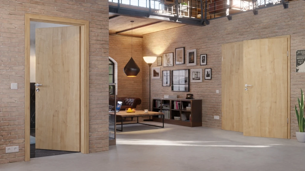 HÖRMANN Doppelflügeltür Wildeiche Duradecor ProLine Mit Zarge 2 HÖRMANN Doppelflügeltür Wildeiche Duradecor ProLine Mit Zarge - Image 2