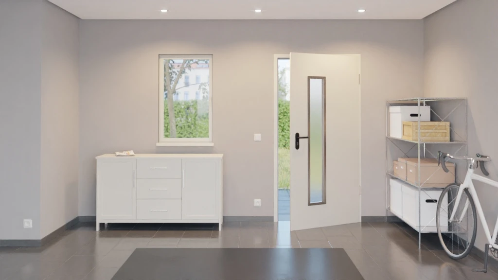 HÖRMANN Komplettset Mehrzwecktür MZ-1 Mit Lichtausschnitt LA-B9 Inkl. Eckzarge 3 HÖRMANN Komplettset Mehrzwecktür MZ-1 Mit Lichtausschnitt LA-B9 Inkl. Eckzarge - Image 3