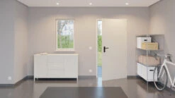 HÖRMANN Komplettset Mehrzwecktür MZ-1 Inkl. Eckzarge -Türen Verkauf 2.1 funktionstueren mz ral9002 150842 stilwelt front