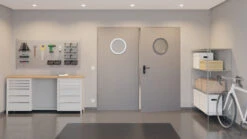 HÖRMANN Innentür-Set 2-flg. Innentür ZK Mit Rundem Lichtausschnitt Inkl. Eckzarge -Türen Verkauf 2.1 funktionstueren zk la rund verzinkt 150868 stilwelt front