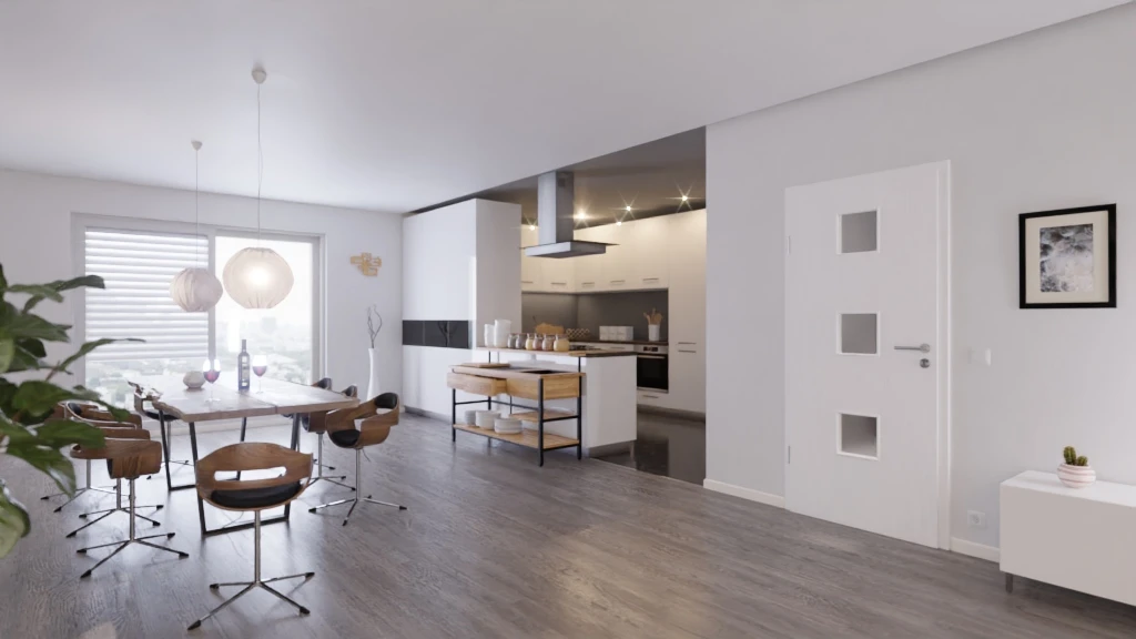 HÖRMANN Innentür Esche Weiß Duradecor ProLine Mit Lichtausschnitt LA 10 4 HÖRMANN Innentür Esche Weiß Duradecor ProLine Mit Lichtausschnitt LA 10 - Image 4