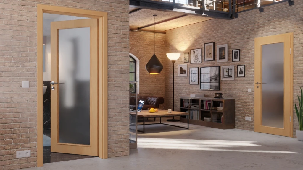 HÖRMANN Innentür Französische Buche Duradecor ProLine Mit Lichtausschnitt LA 27 2 HÖRMANN Innentür Französische Buche Duradecor ProLine Mit Lichtausschnitt LA 27 - Image 2