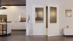 HÖRMANN Doppelflügeltür Carolina 1 Weißlack ClassicLine Mit Lichtausschnitt LA Mit Zarge -Türen Verkauf 2.2 fluegeltueren carolina 01 la ral9016 192448 stilwelt front