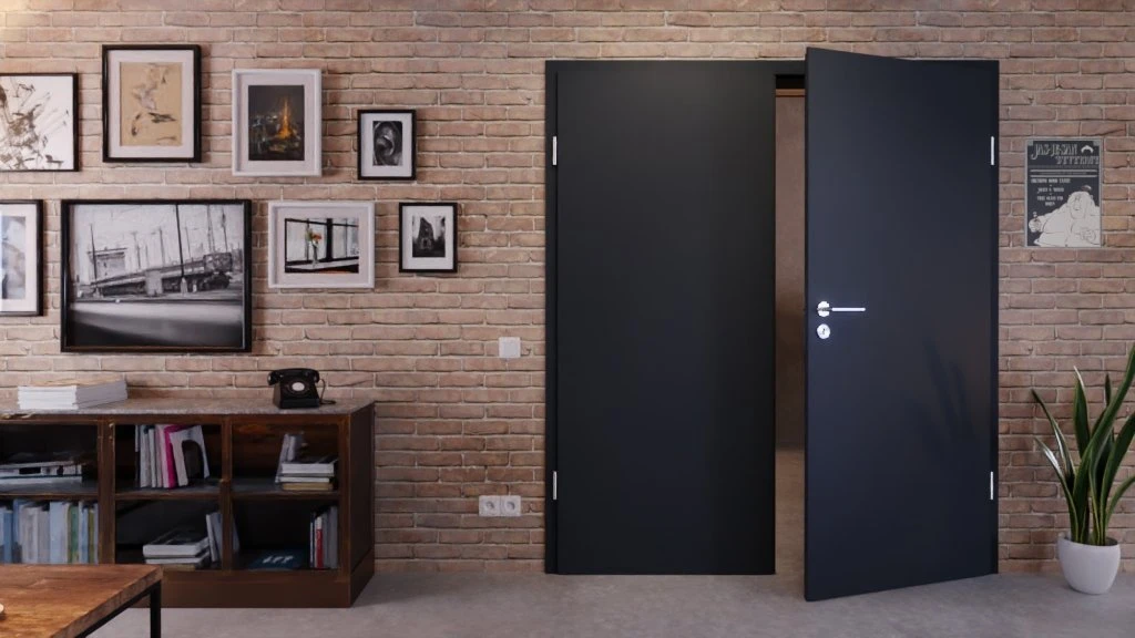 HÖRMANN Doppelflügeltür Ultramatt Anthrazit Proline Concepto Mit Zarge 2 HÖRMANN Doppelflügeltür Ultramatt Anthrazit Proline Concepto Mit Zarge - Image 2