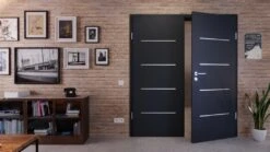 HÖRMANN Doppelflügeltür Ultramatt Anthrazit DesignLine Concepto Steel-Plain 14 Mit Zarge -Türen Verkauf 2.2 fluegeltueren steel plain 14 ultramatt anthrazit 192049 stilwelt front