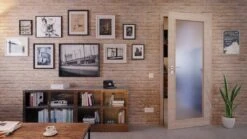 HÖRMANN Innentür Graueiche Quer Duradecor ProLine Mit Lichtausschnitt LA 27 -Türen Verkauf 2.2 innentueren baseline duradecor struktur la 27 cross graueiche 169210 stilwelt front