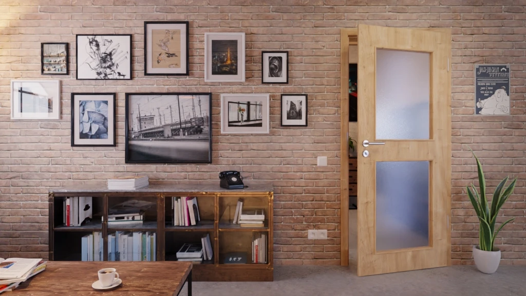 HÖRMANN Innentür Wildeiche Duradecor ProLine Mit Lichtausschnitt LA 12 3 HÖRMANN Innentür Wildeiche Duradecor ProLine Mit Lichtausschnitt LA 12 - Image 3