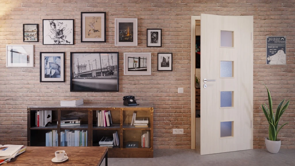 HÖRMANN Innentür Gebürstete Pinie Duradecor ProLine Mit Lichtausschnitt LA 14 3 HÖRMANN Innentür Gebürstete Pinie Duradecor ProLine Mit Lichtausschnitt LA 14 - Image 3