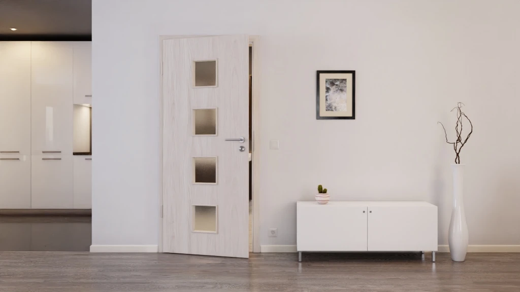 HÖRMANN Innentür Gebürstete Salzeiche Duradecor ProLine Mit Lichtausschnitt LA 14 3 HÖRMANN Innentür Gebürstete Salzeiche Duradecor ProLine Mit Lichtausschnitt LA 14 - Image 3