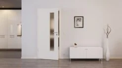 HÖRMANN Innentür Reinweiß RAL 9010 Mattlack ProLine Mit Lichtausschnitt LA 24 Schlossseitig -Türen Verkauf 2.2 innentueren baseline la 24 s ral9010 224885 stilwelt front