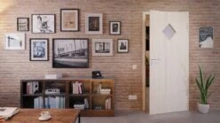 HÖRMANN Innentür Gebürstete Pinie Duradecor ProLine Mit Lichtausschnitt LA 6 Raute -Türen Verkauf 2.2 innentueren baseline la 6 gebuerstete pinie 214782 stilwelt front