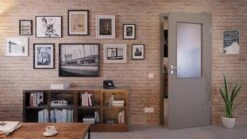 HÖRMANN Innentür Staubgrau RAL 7037 Duradecor ProLine Mit Lichtausschnitt LA 7 -Türen Verkauf 2.2 innentueren baseline la 7 ral7037 214867 stilwelt front