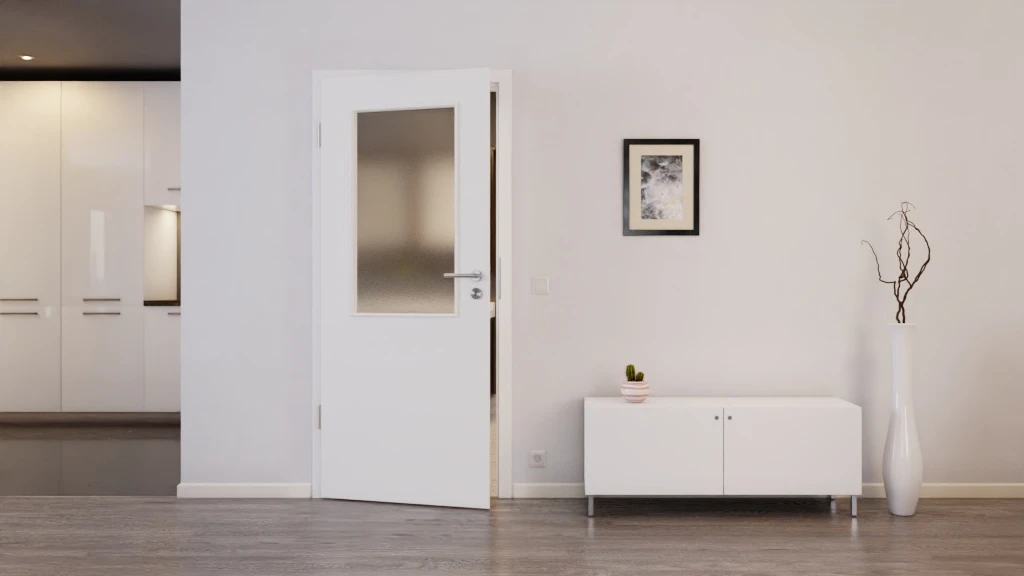 HÖRMANN Innentür Verkehrsweiß RAL 9016 Lack ProLine Mit Lichtausschnitt LA 7 3 HÖRMANN Innentür Verkehrsweiß RAL 9016 Lack ProLine Mit Lichtausschnitt LA 7 - Image 3