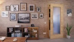 HÖRMANN Innentür Wildeiche Quer Duradecor ProLine Mit Lichtausschnitt LA 8 -Türen Verkauf 2.2 innentueren baseline la 8 cross wildeiche 214927 stilwelt front