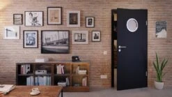 HÖRMANN Innentür Anthrazit RAL 7016 Mattlack ProLine Mit Lichtausschnitt LA Bullauge -Türen Verkauf 2.2 innentueren baseline la bullauge ral7016 matt 224961 stilwelt front