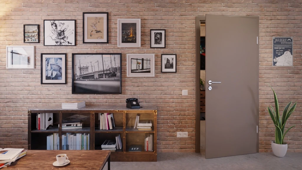 HÖRMANN Innentür Taupe RAL 7048 Mattlack ProLine 3 HÖRMANN Innentür Taupe RAL 7048 Mattlack ProLine - Image 3