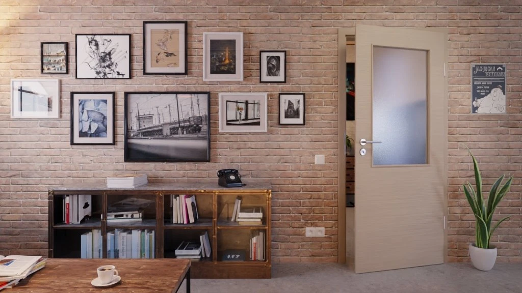 HÖRMANN Innentür Schiefer Taupe Duradecor Proline Concepto Mit Lichtausschnitt LA 7 3 HÖRMANN Innentür Schiefer Taupe Duradecor Proline Concepto Mit Lichtausschnitt LA 7 - Image 3