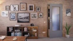 HÖRMANN Innentür Ultramatt Staubgrau Duradecor Proline Concepto Mit Lichtausschnitt LA-DIN -Türen Verkauf 2.2 innentueren concepto la din ultramatt staubgrau 226299 stilwelt front