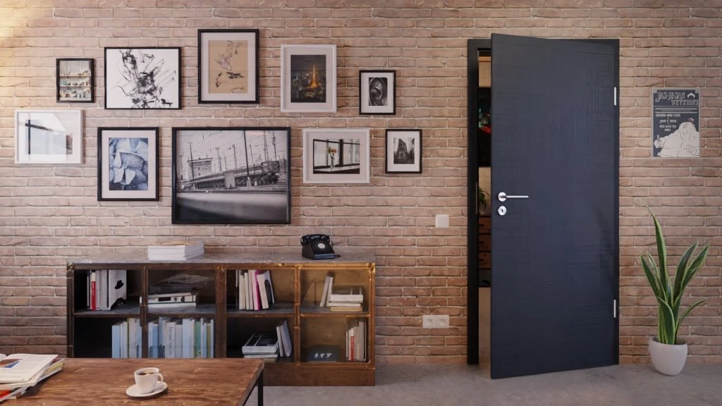 HÖRMANN Innentür Leinen Anthrazit Duradecor Proline Concepto 2 HÖRMANN Innentür Leinen Anthrazit Duradecor Proline Concepto - Image 2