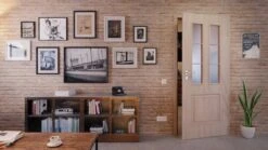 HÖRMANN Innentür Georgia 3 Graueiche Duradecor ClassicLine Mit Lichtausschnitt LA Sprosse 1/3 -Türen Verkauf 2.2 innentueren georgia 03 la sprosse 1 3 graueiche 189944 stilwelt front