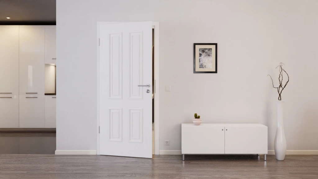 HÖRMANN Innentür Georgia 4 Esche Weiß Duradecor ClassicLine 3 HÖRMANN Innentür Georgia 4 Esche Weiß Duradecor ClassicLine - Image 3