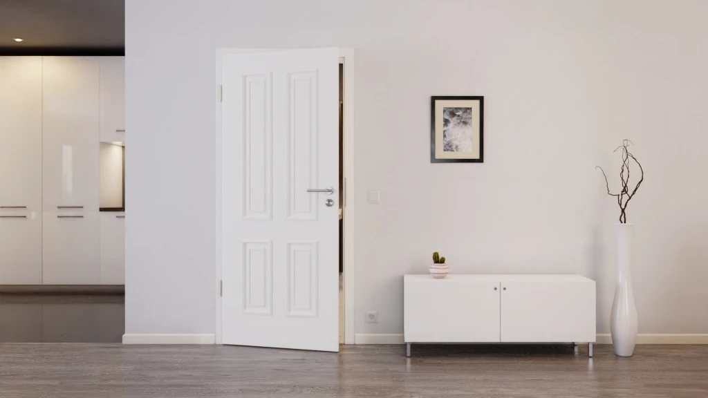 HÖRMANN Innentür Georgia 4 Verkehrsweiß RAL 9016 Duradecor ClassicLine 3 HÖRMANN Innentür Georgia 4 Verkehrsweiß RAL 9016 Duradecor ClassicLine - Image 3