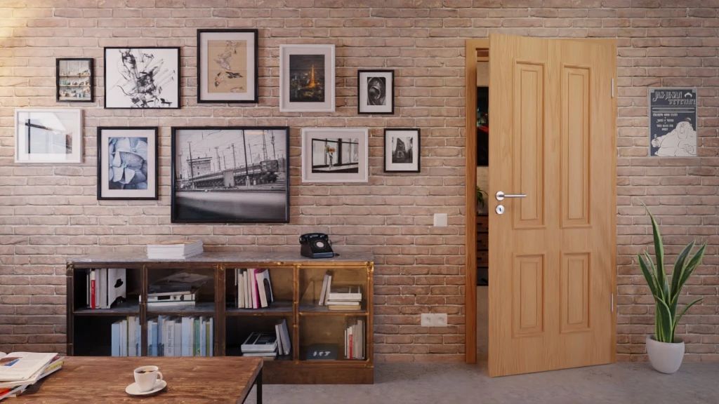 HÖRMANN Innentür Georgia 4 Weißeiche Duradecor ClassicLine 3 HÖRMANN Innentür Georgia 4 Weißeiche Duradecor ClassicLine - Image 3