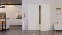 HÖRMANN Doppelflügeltür Gebürstetes Weiß Duradecor ProLine Mit Zarge -Türen Verkauf 2.2 fluegeltueren baseline duradecor struktur gebuerstetes weiss 159282 stilwelt front 2