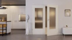 HÖRMANN Doppelflügeltür Reinweiß RAL 9010 Lack ProLine Mit Lichtausschnitt LA-DIN Mit Zarge -Türen Verkauf 2.2 fluegeltueren baseline lack la din ral9010 159346 stilwelt front