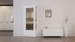 HÖRMANN Innentür Verkehrsweiß RAL 9016 Duradecor ProLine Mit Lichtausschnitt LA-DIN -Türen Verkauf 2.2 innentueren baseline duradecor glatt la din ral9016 160035 stilwelt front