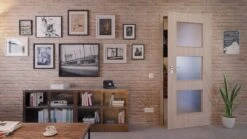 HÖRMANN Innentür Graueiche Duradecor ProLine Mit Lichtausschnitt LA 11 -Türen Verkauf 2.2 innentueren baseline duradecor struktur la 11 graueiche 160084 stilwelt front