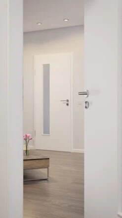 HÖRMANN Innentür Verkehrsweiß RAL 9016 Duradecor ProLine Mit Lichtausschnitt LA 24 Bandseitig 12 HÖRMANN Innentür Verkehrsweiß RAL 9016 Duradecor ProLine Mit Lichtausschnitt LA 24 Bandseitig -Türen Verkauf 2.3 innentueren baseline duradecor glatt la 24 b ral9016 211711 stilwelt closeup