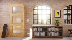 HÖRMANN Innentür Wildeiche Quer Duradecor ProLine Mit Lichtausschnitt LA 11 -Türen Verkauf 2.3 innentueren baseline duradecor struktur la 11 cross wildeiche 169352 stilwelt detail