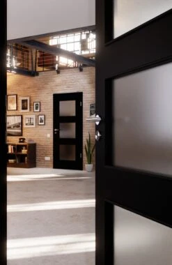 HÖRMANN Innentür Schwarz RAL 9005 Lack ProLine Mit Lichtausschnitt LA-11 12 HÖRMANN Innentür Schwarz RAL 9005 Lack ProLine Mit Lichtausschnitt LA-11 -Türen Verkauf 2.3 innentueren baseline la 11 ral9005 221179 stilwelt closeup