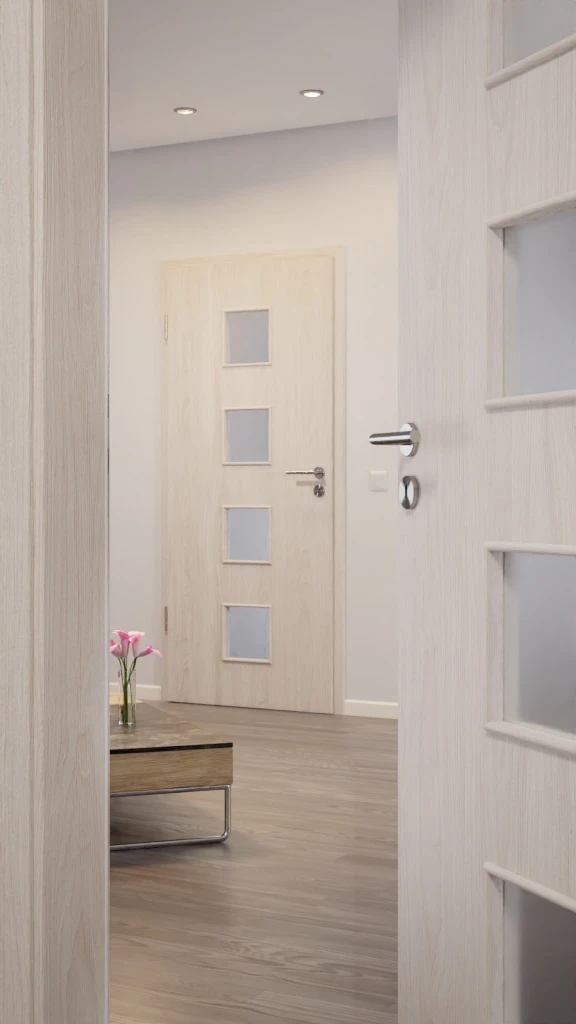 HÖRMANN Innentür Gebürstete Salzeiche Duradecor ProLine Mit Lichtausschnitt LA 14 4 HÖRMANN Innentür Gebürstete Salzeiche Duradecor ProLine Mit Lichtausschnitt LA 14 - Image 4