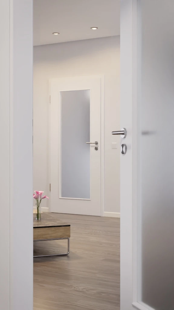 HÖRMANN Innentür Bütte Weiß Duradecor ProLine Mit Lichtausschnitt LA 8 4 HÖRMANN Innentür Bütte Weiß Duradecor ProLine Mit Lichtausschnitt LA 8 - Image 4