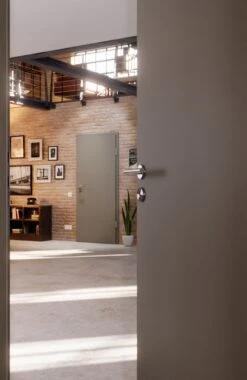 HÖRMANN Innentür Staubgrau RAL 7037 Mattlack ProLine -Türen Verkauf 2.3 innentueren baseline ral7037 matt 226348 stilwelt closeup