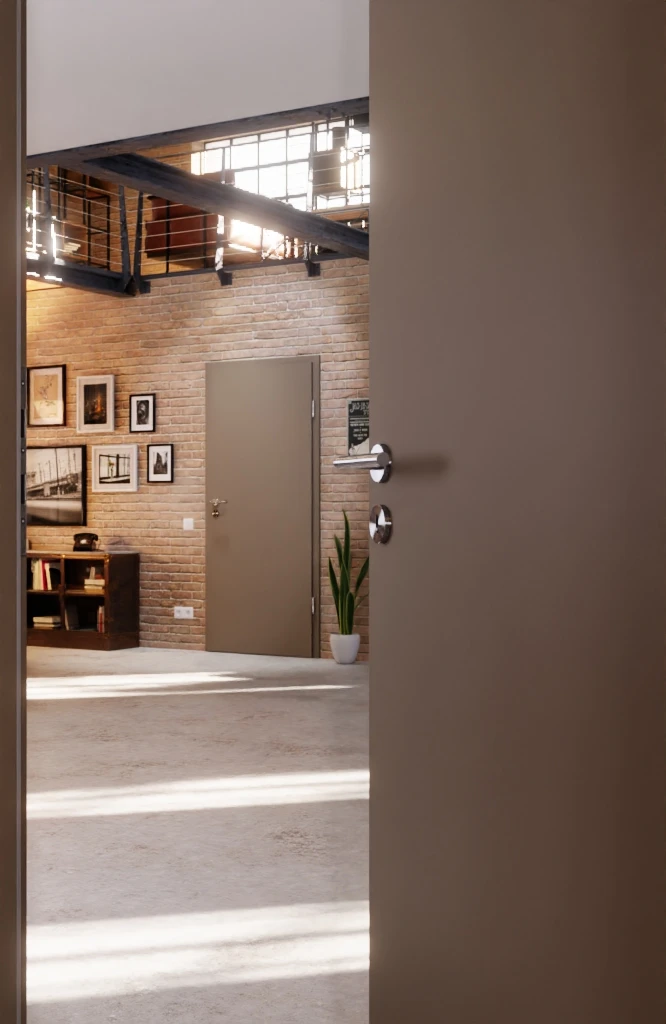 HÖRMANN Innentür Taupe RAL 7048 Mattlack ProLine 4 HÖRMANN Innentür Taupe RAL 7048 Mattlack ProLine - Image 4