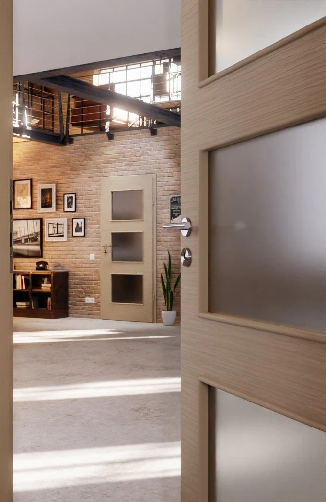 HÖRMANN Innentür Schiefer Taupe Duradecor Proline Concepto Mit Lichtausschnitt LA 11 4 HÖRMANN Innentür Schiefer Taupe Duradecor Proline Concepto Mit Lichtausschnitt LA 11 - Image 4