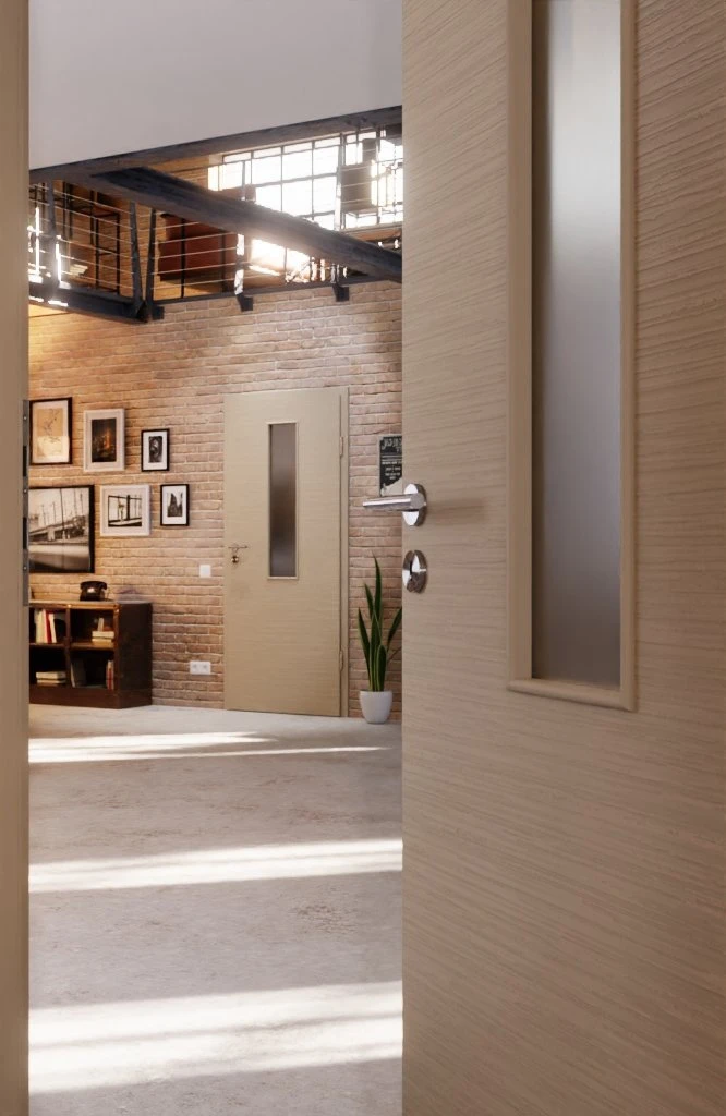 HÖRMANN Innentür Schiefer Taupe Duradecor Proline Concepto Mit Lichtausschnitt LA 4 4 HÖRMANN Innentür Schiefer Taupe Duradecor Proline Concepto Mit Lichtausschnitt LA 4 - Image 4