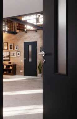 HÖRMANN Innentür Ultramatt Anthrazit Duradecor Proline Concepto Mit Lichtausschnitt LA 4 9 HÖRMANN Innentür Ultramatt Anthrazit Duradecor Proline Concepto Mit Lichtausschnitt LA 4 -Türen Verkauf 2.3 innentueren concepto la 4 ultramatt anthrazit 187536 stilwelt closeup